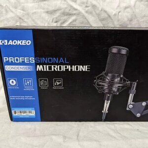 Microphone-Aokeo AK 60 Professional Condenser Music Studio Mic Podcast Recording